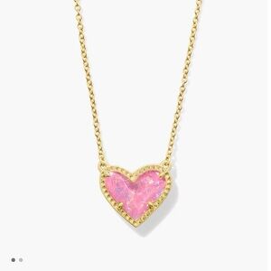 NWT Kendra Scott Ari Heart Necklace